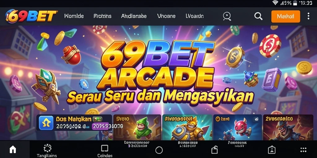 Tampilan gameplay seru dari 69BET yang mengasyikkan.