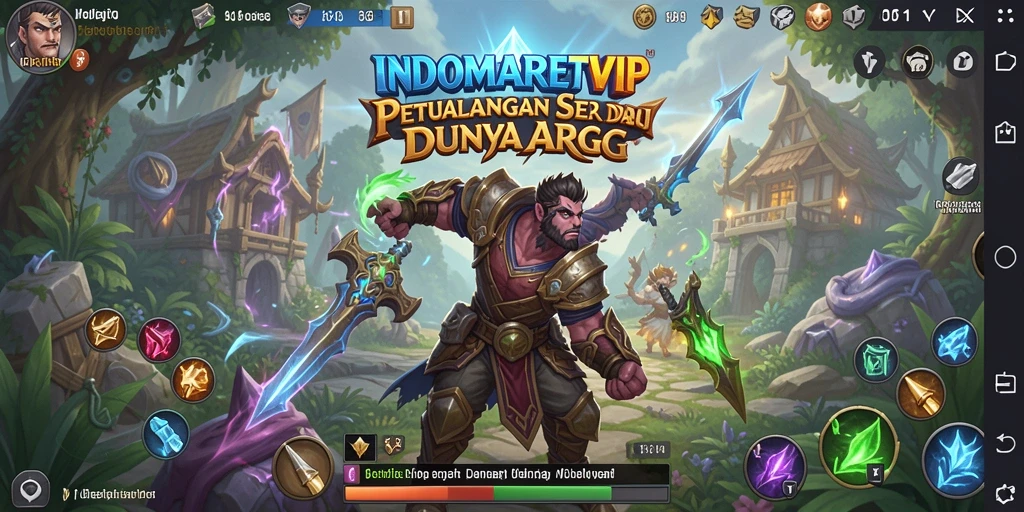 Gameplay seru dan aksi mendebarkan dalam INDOMARETVIP.