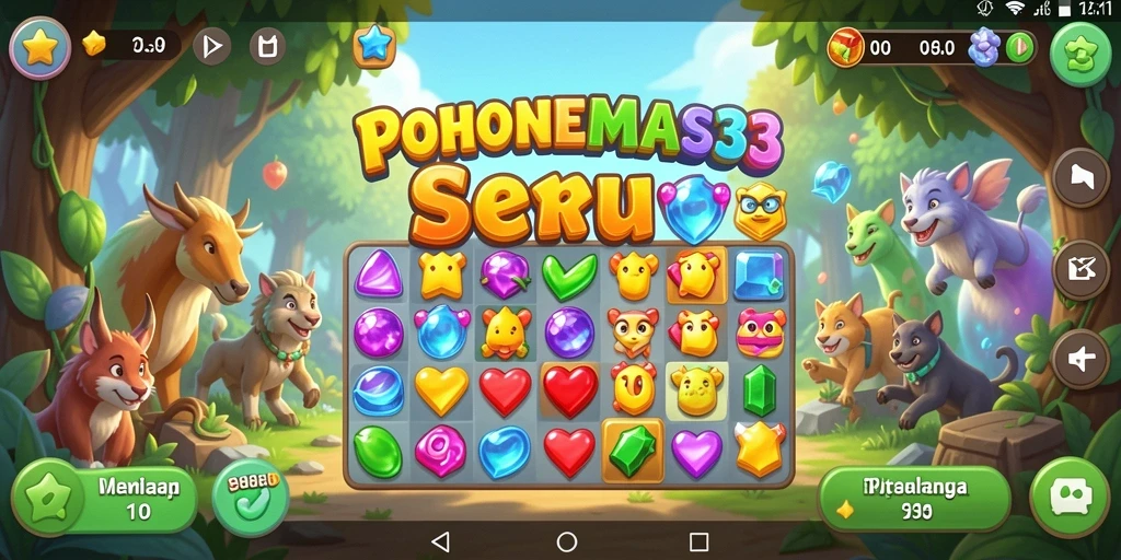 Gameplay seru yang mengasyikkan di POHONEMAS33.